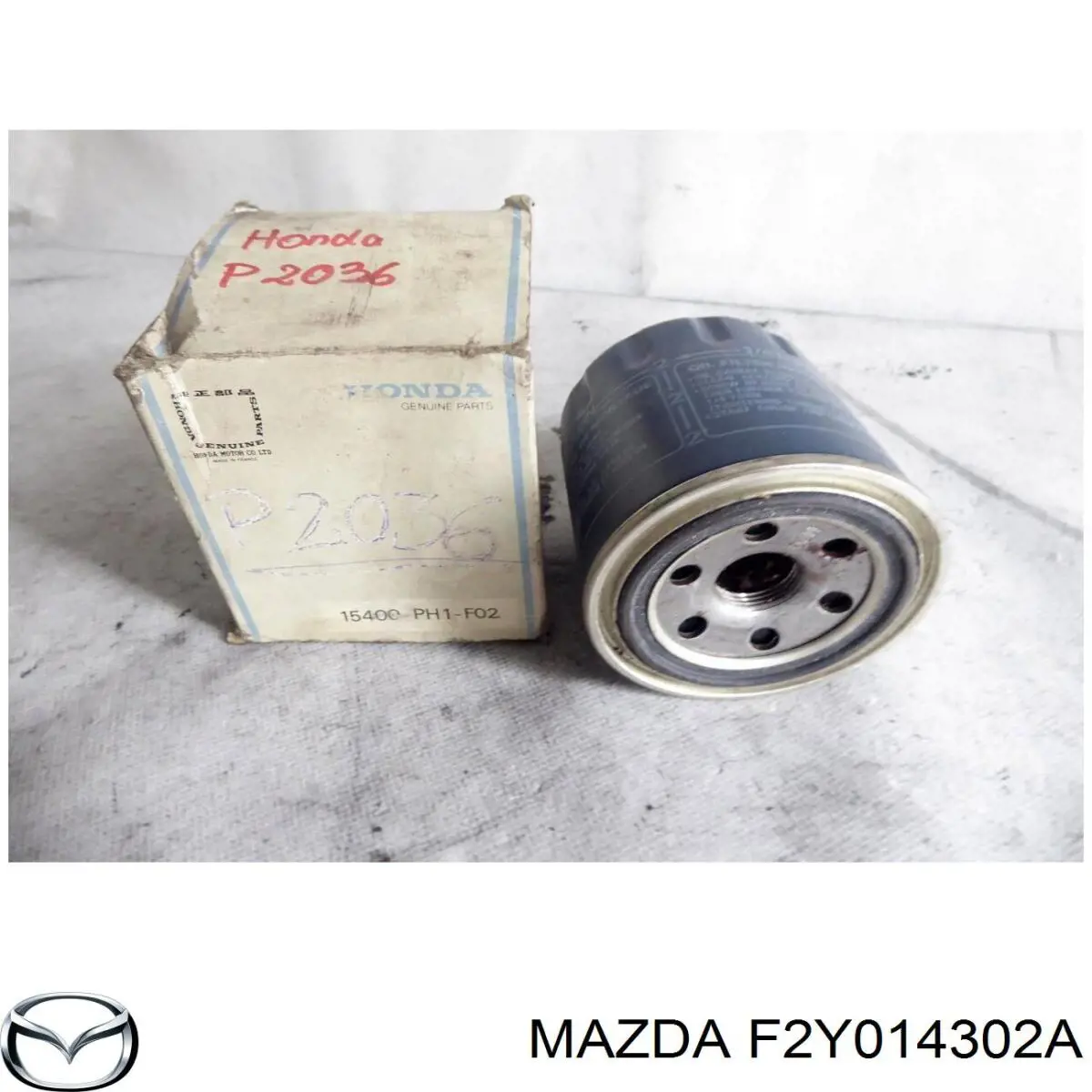 Купити F2Y014302A Mazda Фільтр очищення масла відцентровий