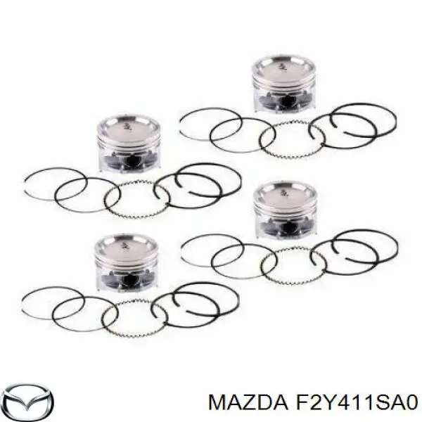 Поршень (комплект на мотор), STD Mazda F2Y411SA0 ціна, від 63.28 USD