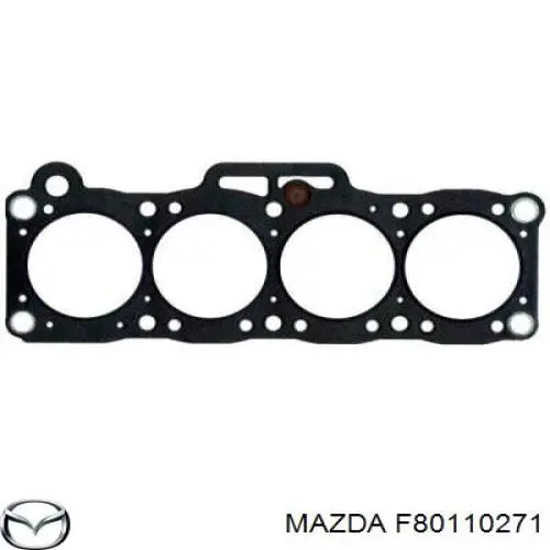F80110271 Mazda прокладка головки блока циліндрів (гбц)