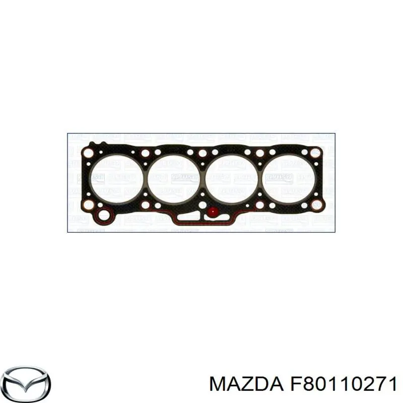 F80110271 Mazda Прокладка під головку