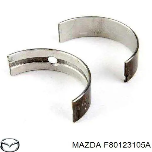 F80123105A Mazda вкладиші колінвала, шатунні, комплект, стандарт (std)