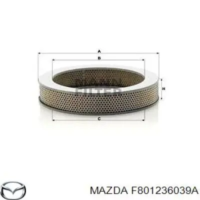 F801236039A Mazda фільтр повітряний