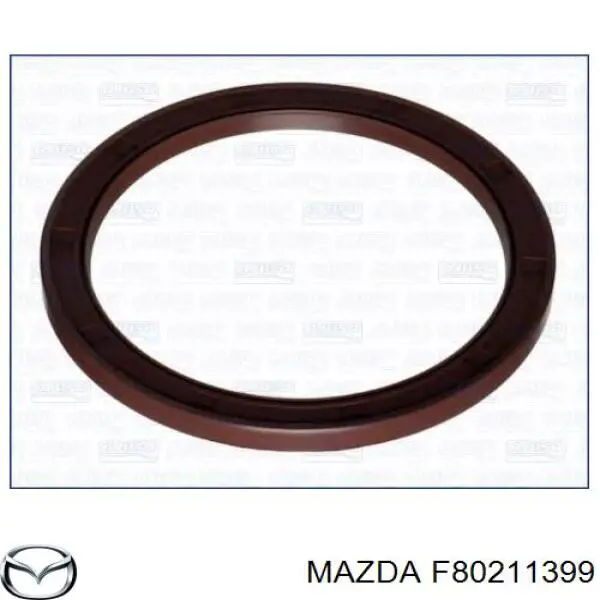 Сальник колінвала двигуна, задній Mazda F80211399 ціна, від 8.65 USD