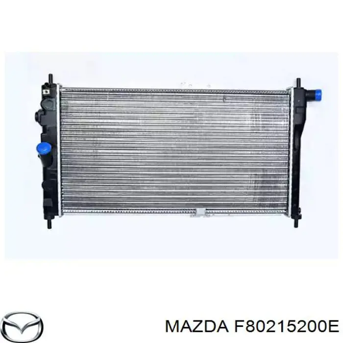 Купити Радіатор Mazda 626 II GC