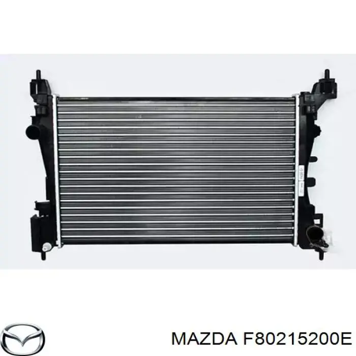Радіатор F80215200E Mazda