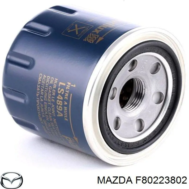 Масляний фільтр двигуна Mazda F80223802 ціна, від 6.16 USD