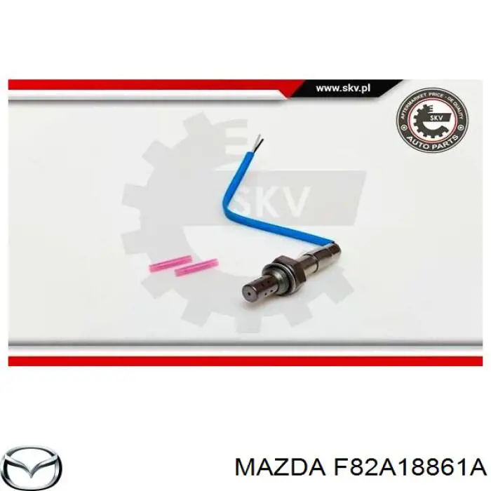 F82A18861A Mazda Лямбдазонд, датчик кисню до каталізатора