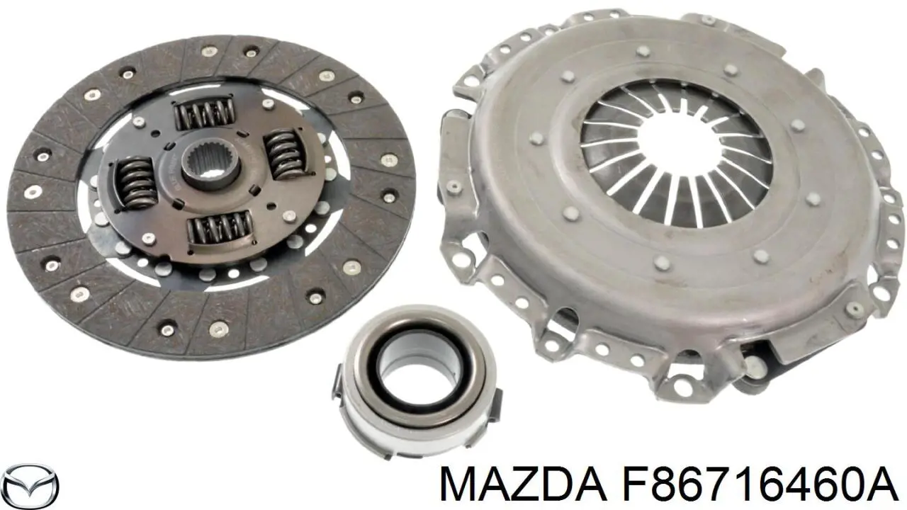 Диск зчеплення F86716460A Mazda