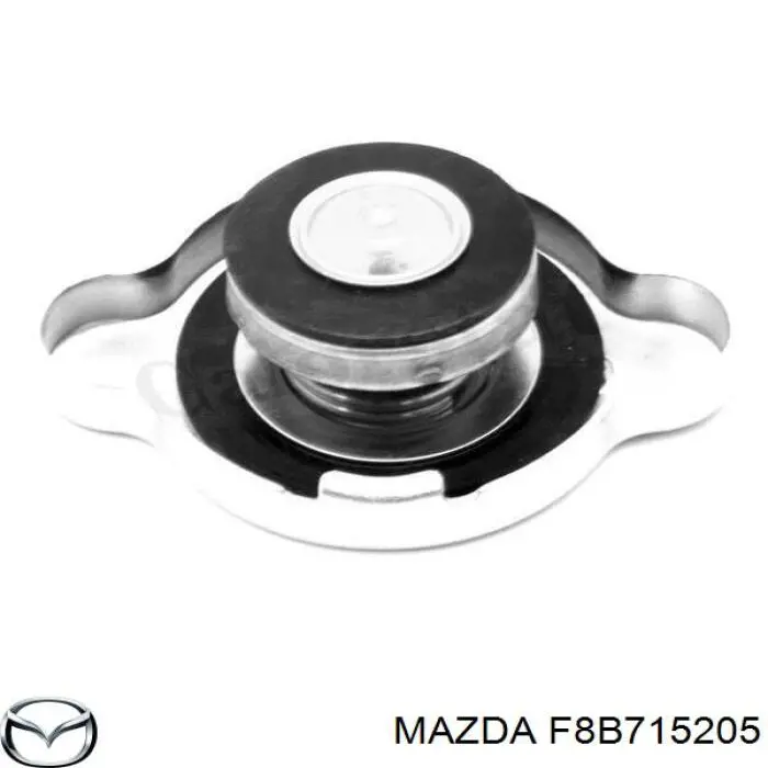 Кришка радіатора F8B715205 Mazda