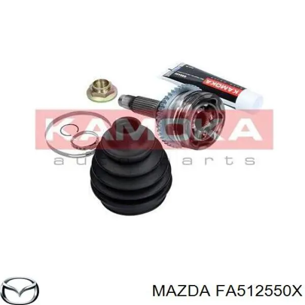 FA512550X Mazda Привід передній правий