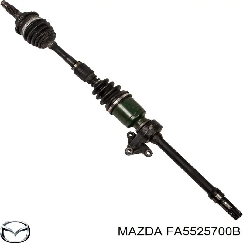 Вал приводу піввісь, проміжний Mazda FA5525700B ціна, від 103.72 USD