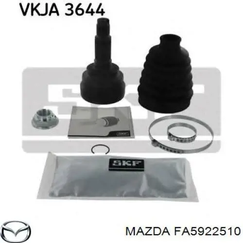 ШРУС зовнішній передній FA5922510 Mazda