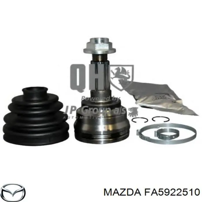 Граната колісна Mazda FA5922510 ціна, від 26.52 USD