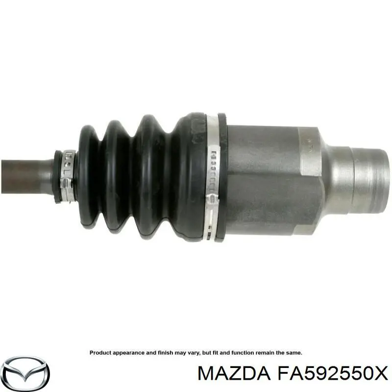 FA592550XA Mazda піввісь (привід передня, права)