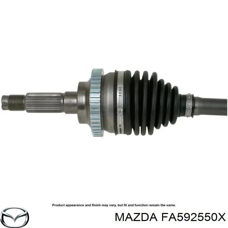 Піввісь передня, права Mazda FA592550XA ціна, від 30.37 USD