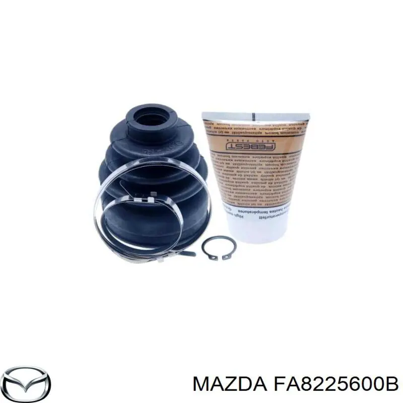 Привід передній лівий Mazda FA8225600B ціна, від 145.69 USD