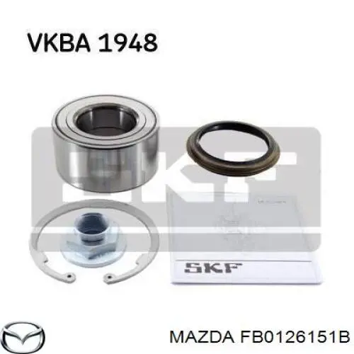 Підшипник маточини Mazda FB0126151B