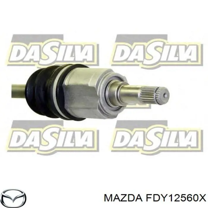 Привід передній лівий Mazda FDY12560X ціна, від 41.10 USD