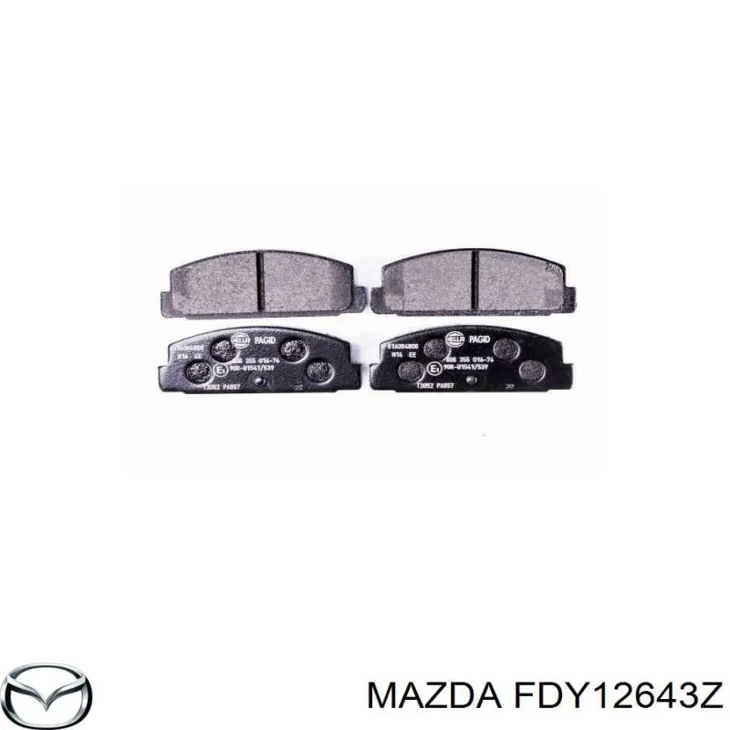 Купити FDY12643Z Mazda Задні колодки