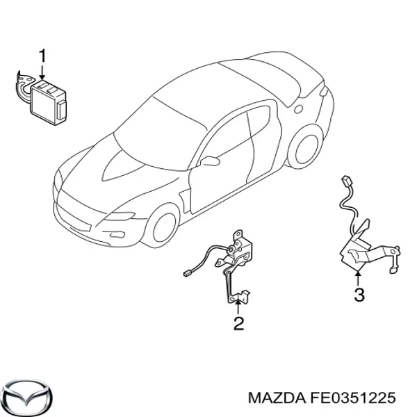 FE0351225 Mazda 
