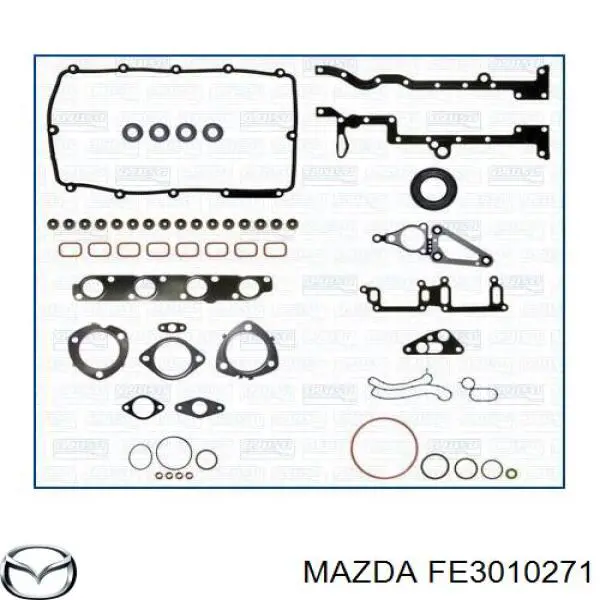 FE3010271 Mazda прокладка головки блока циліндрів (гбц)