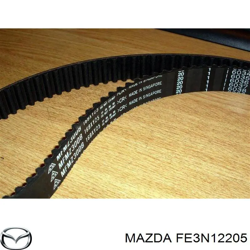 Зубчастий ремінь Mazda FE3N12205 ціна, від 16.74 USD