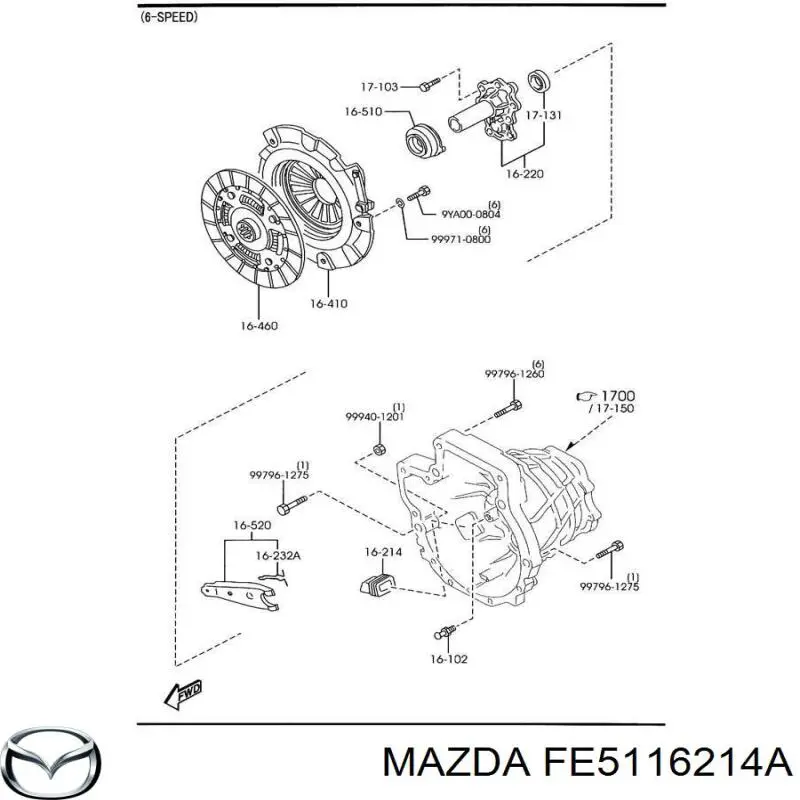  FE5116214A Mazda