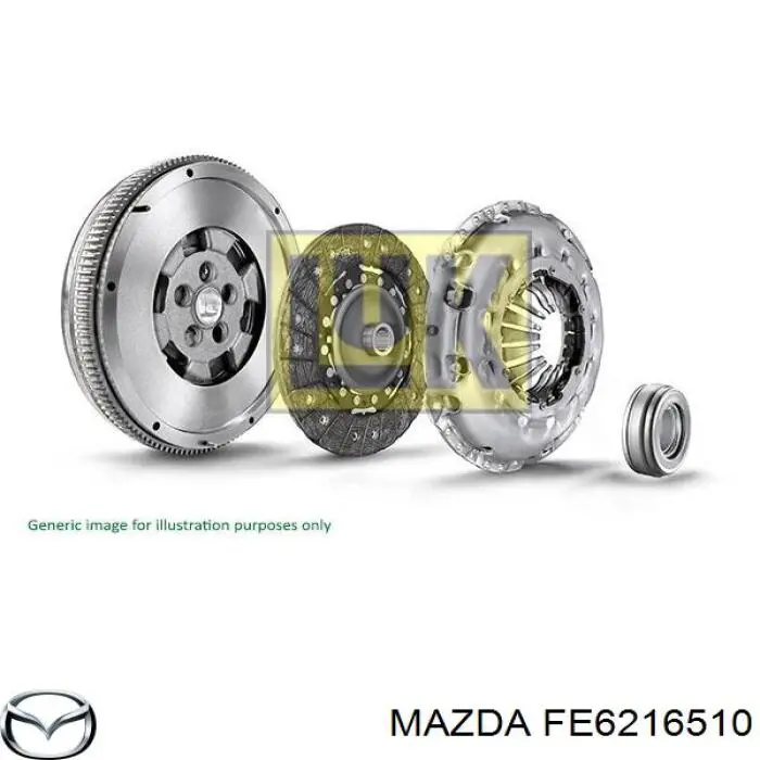 Вижимний підшипник Mazda FE6216510 ціна, від 14.96 USD