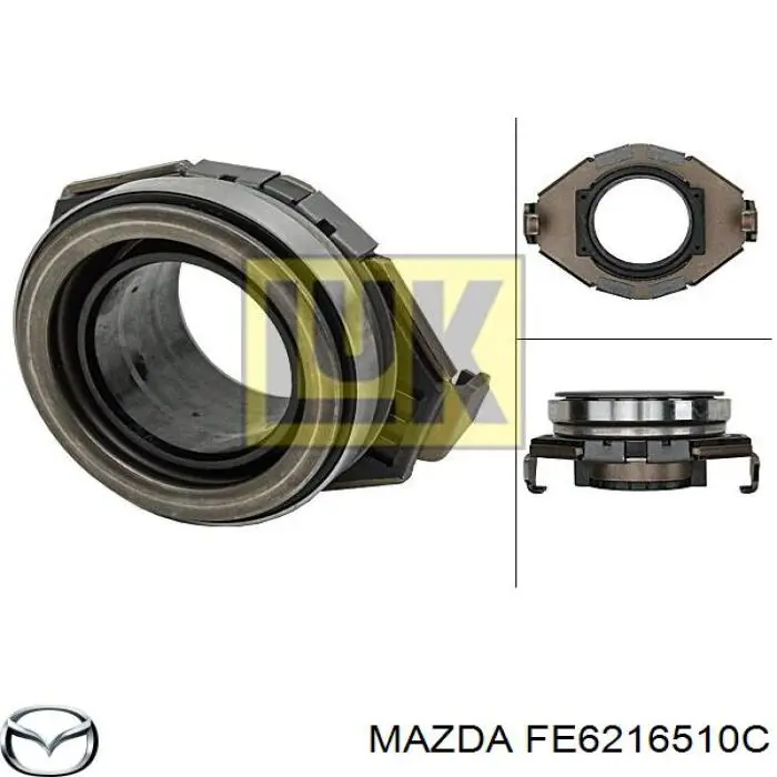 FE6216510C Mazda підшипник вижимний зчеплення