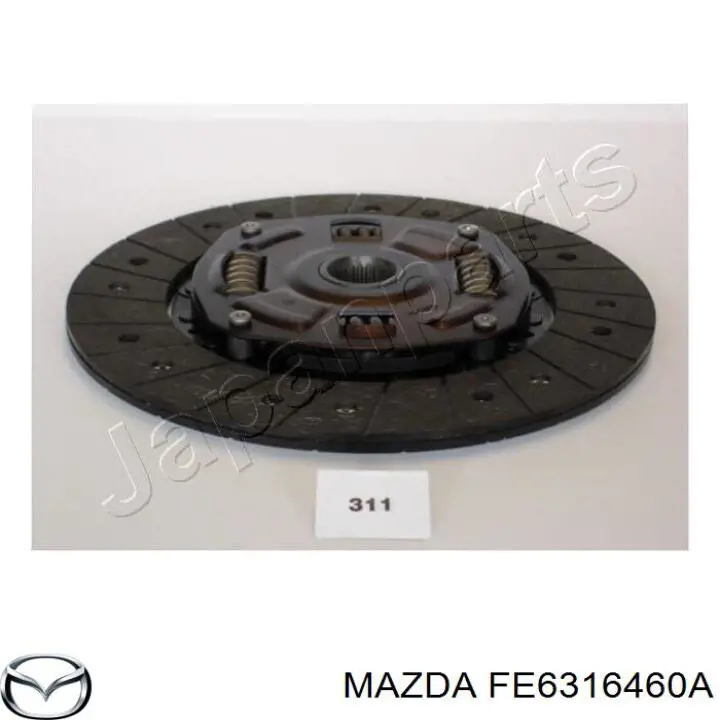 FE6316460A Mazda диск зчеплення