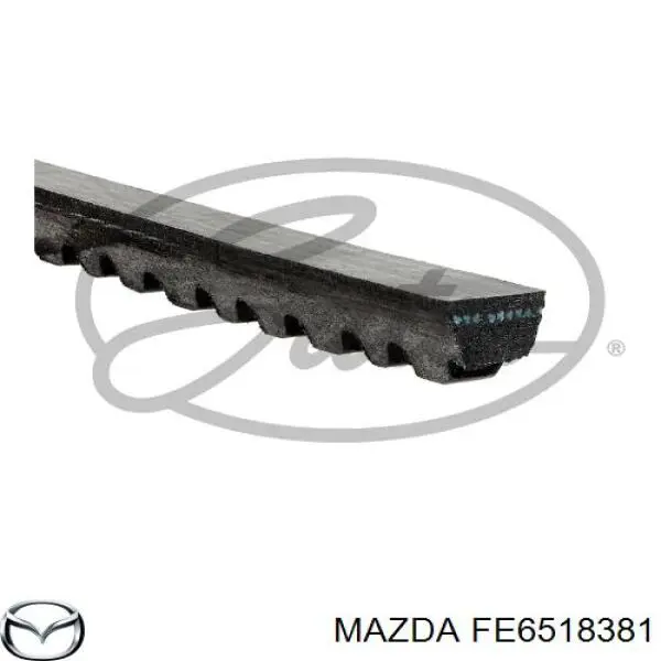 FE6518381 Mazda Поліклиновий ремінь