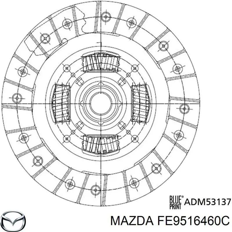  FE9516460C Mazda