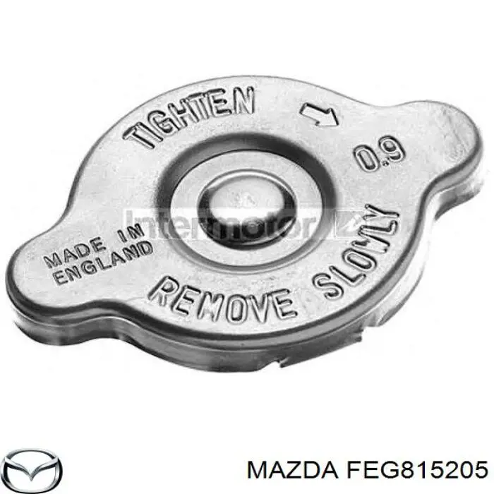 FEG815205 Mazda кришка/пробка радіатора