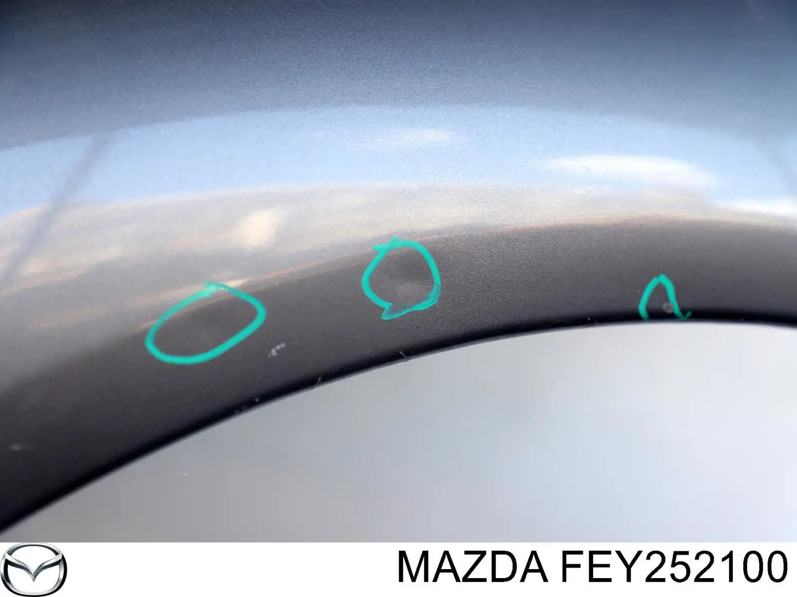 Крило переднє праве на Mazda RX-8 SE