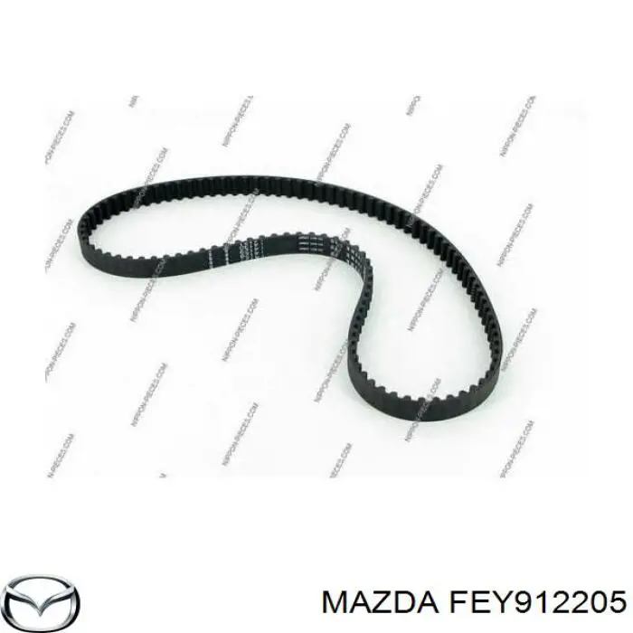 Зубчастий ремінь Mazda FEY912205 ціна, від 5.87 USD