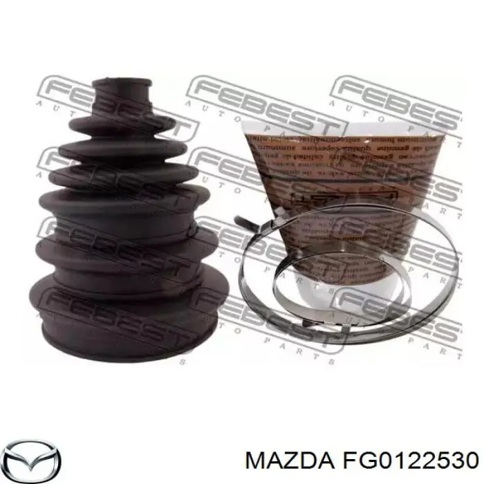 Пильник шарніра кутових швидкостей зовнішній передній Mazda FG0122530 ціна, від 12.37 USD