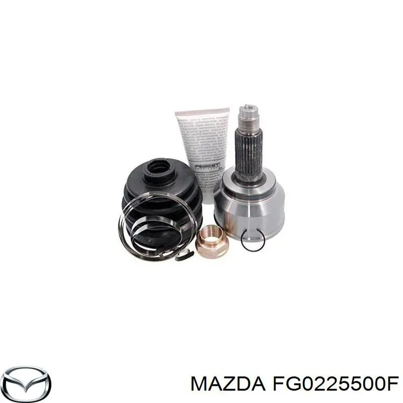 FG0225500F Mazda піввісь (привід передня, права)