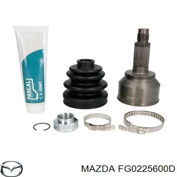 Привід передній лівий Mazda FG0225600F ціна, від 114.03 USD