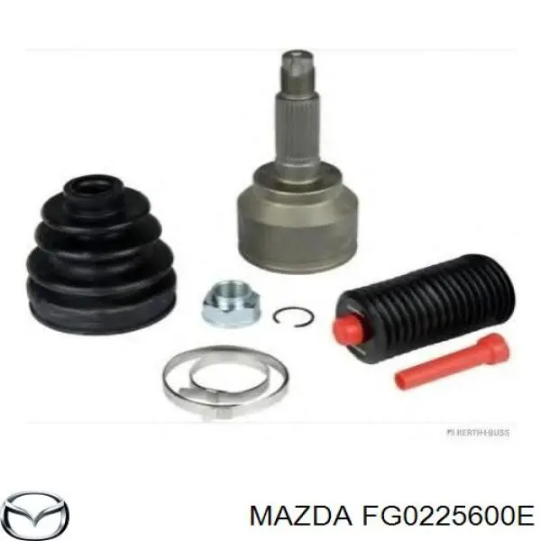 FG0225600E Mazda Привід лівий