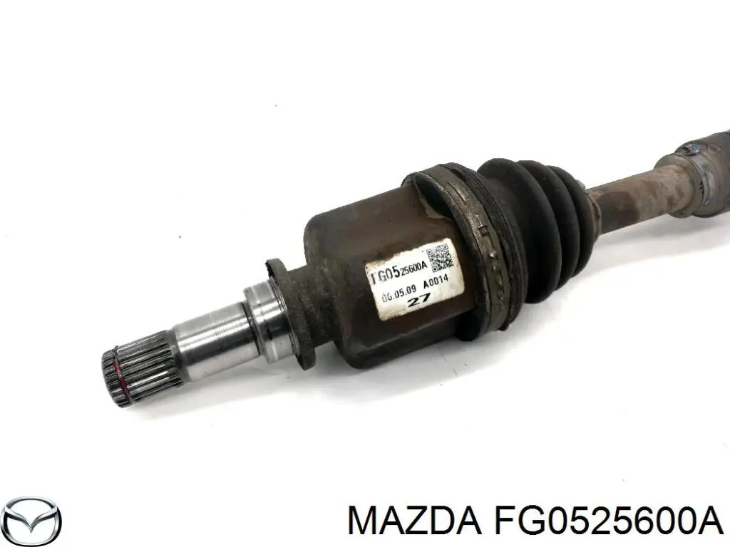 Купити GG4525600B Mazda Ліва піввісь