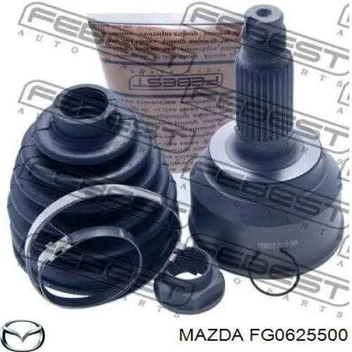 Піввісь передня, права Mazda FG0625500A ціна, від  USD
