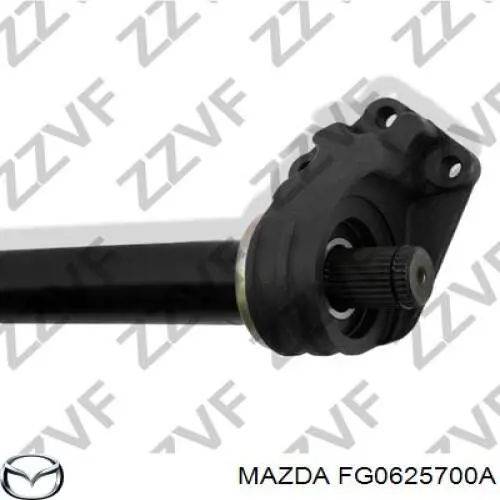 Вал приводу піввісь, проміжний Mazda FG0625700C ціна, від 111.71 USD