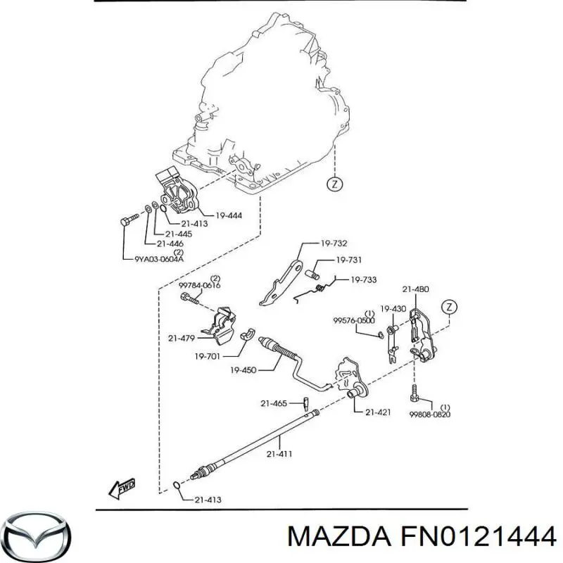 FN0121444 Mazda 