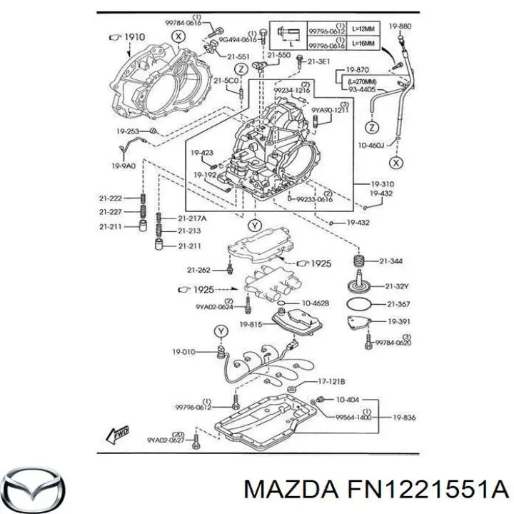  Датчик швидкості Mazda 3 