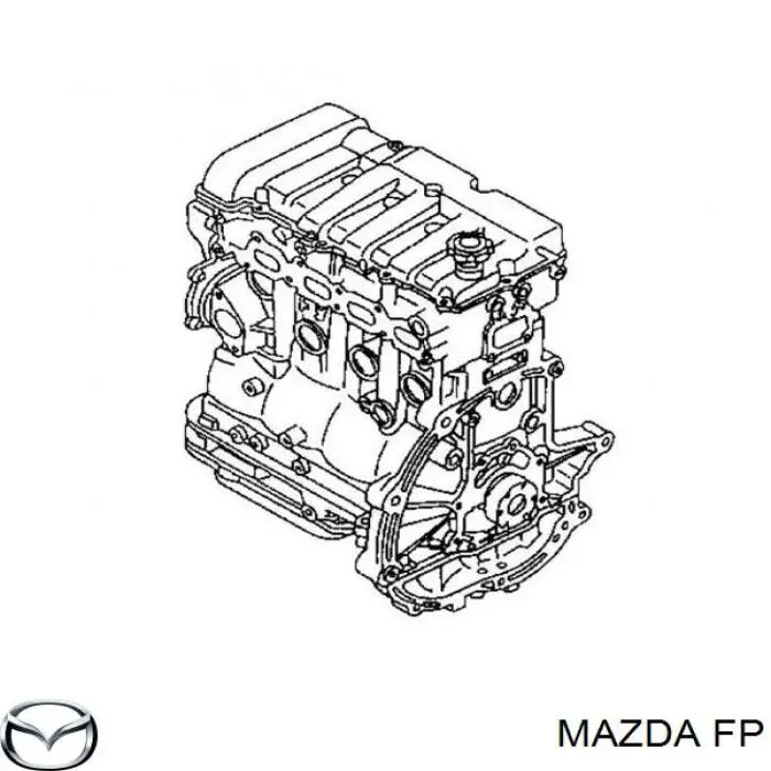ДВЗ Mazda FP ціна, від 364.65 USD