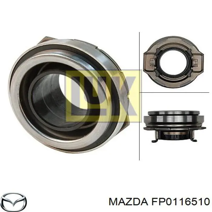 FP0116510 Mazda підшипник вижимний зчеплення
