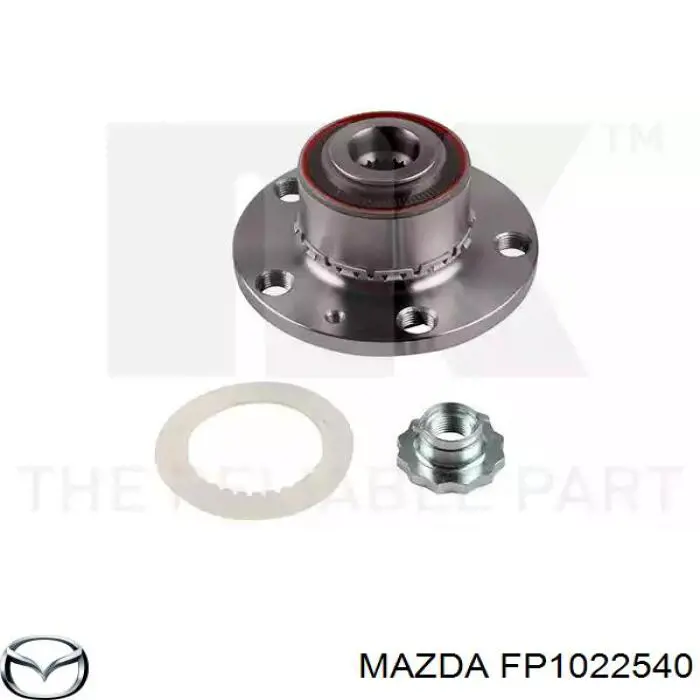 FP1022540 Mazda пильник шруса внутрішній, передній піввісі