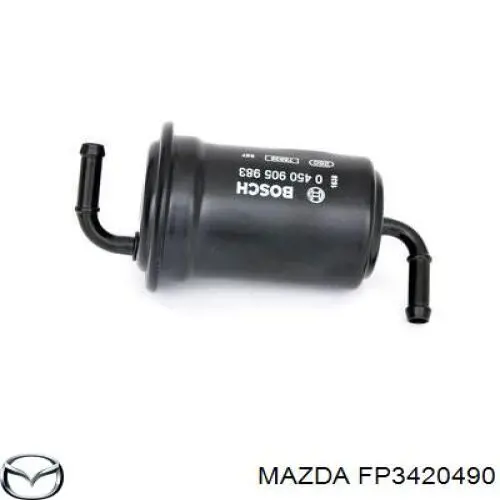 Фільтр тонкого очищення палива Mazda FP3420490 ціна, від 11.13 USD