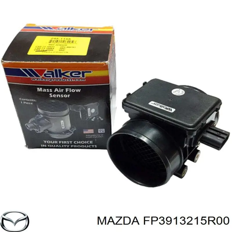 Датчик масової витрати повітря Mazda FP3913215R00 ціна, від 27.90 USD
