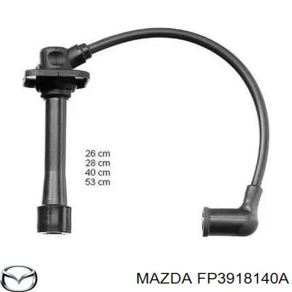 Дроти запалювання Mazda FP3918140A ціна, від 38.96 USD